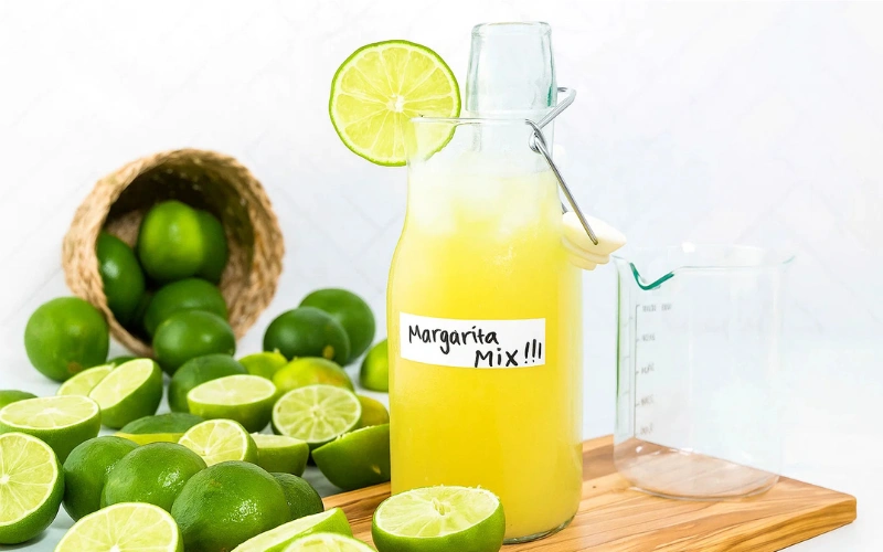 Fresh Homemade Margarita Mix