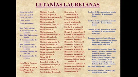 letanias del santo rosario