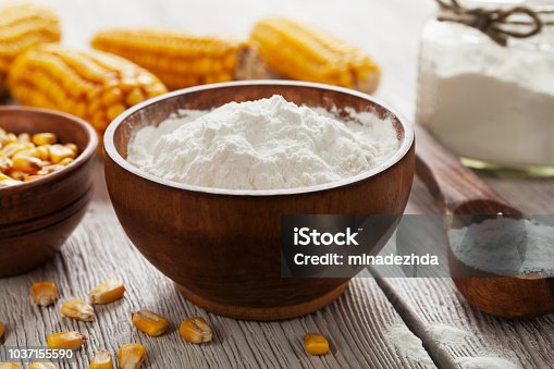 modified maize starch production stages